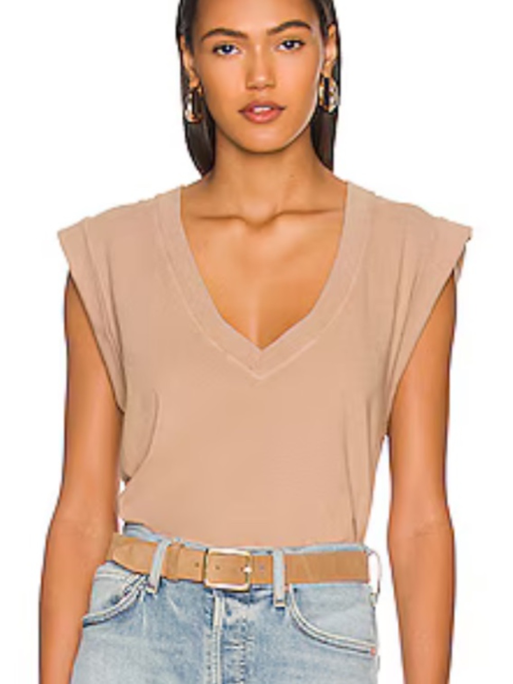 Citizens of Humanity Eugenie Tee in Chaga XS
